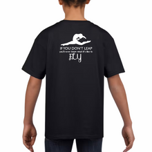 Afbeelding in Gallery-weergave laden, Zwart Love Gymnastics T-shirt keuze uit 7 logo's of je naam! UNISEX