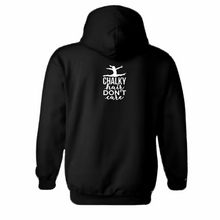 Afbeelding in Gallery-weergave laden, Zwarte Love Gymnastics Hoodie keuze uit 7 logo's of je naam! UNISEX