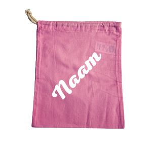 Leertjes en lusjes tasje Roze