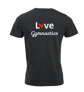 Love Gymnastics T-shirt Real Athletes wear Leotards